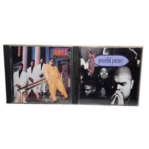 Heavy D & The Boyz Big Tyme & Peaceful Journey (1989, 1991) Tested Cd Pre-owned